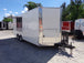 White 8.5' x 20' Event Catering Concession Food Trailer