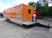 8.5' x 30' Orange Flat Nose Food Concession Trailer With Appliances