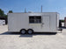 8.5' x 20' White Concession Food Trailer With Appliances