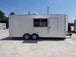 8.5' x 20' White Concession Food Trailer With Appliances