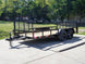 7x14 Utility Trailer with Side Gate and Dbl Brake (2) 3,500lb Axle - SLE Equipment - 3