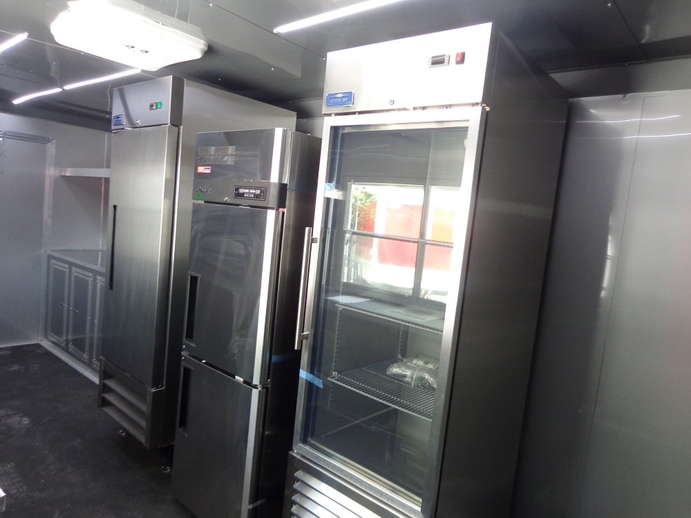 8.5' x 20' White Concession Food Trailer With Appliances