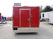 8.5x16 Victory Red Shower Bathroom Trailer