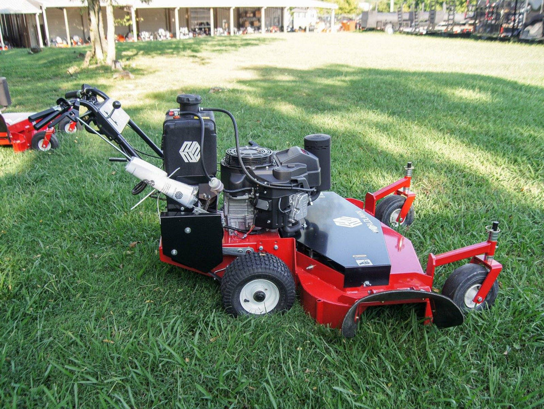 WorldLawn 48" Walk Behind Mower Front