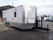 8.5' x 18' White Concession Food Trailer With Appliances