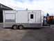 8.5' x 18' White Concession Food Trailer With Appliances