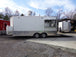 8.5' x 18' White Concession Food Trailer With Appliances