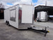 8.5' x 18' White Concession Trailer With Appliances