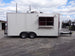 8.5' x 18' White Concession Trailer With Appliances