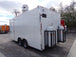 8.5' x 18' White Concession Trailer With Appliances