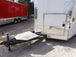 8.5' x 18' White Concession Trailer With Appliances