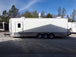 8.5' x 27' White Concession Food Trailer With Appliances