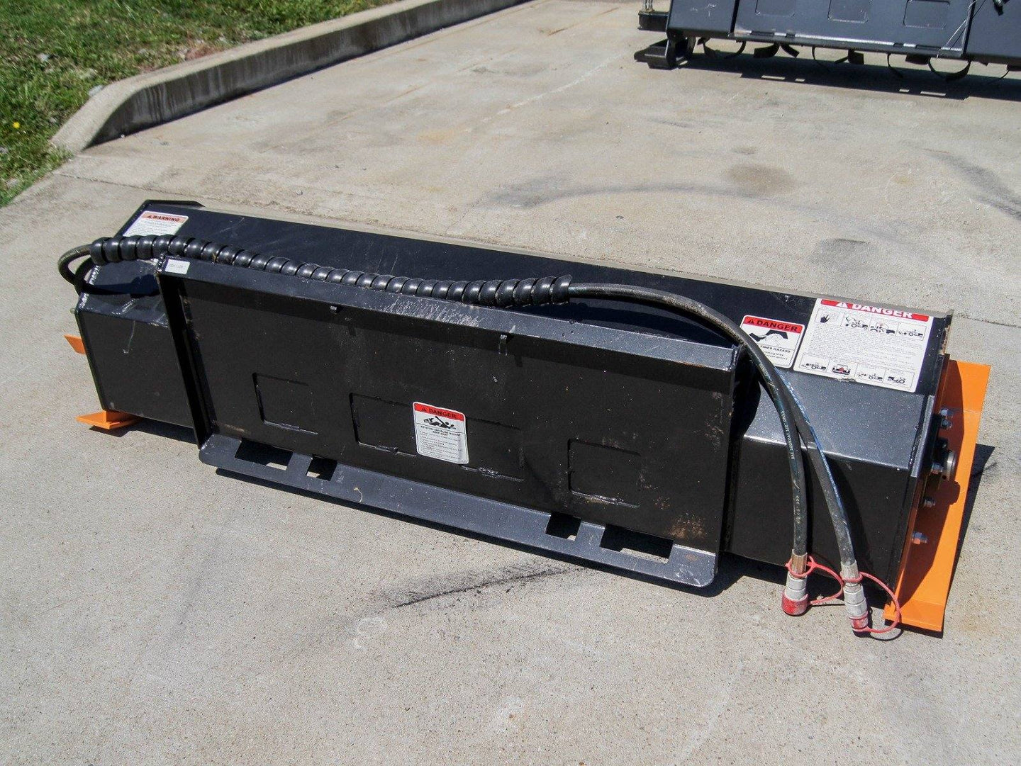 Mower King ECSSTR072 72'' Rotary Tiller Skid Steer Attachment