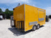 8.5' x 16' Yellow Food Concession Trailer