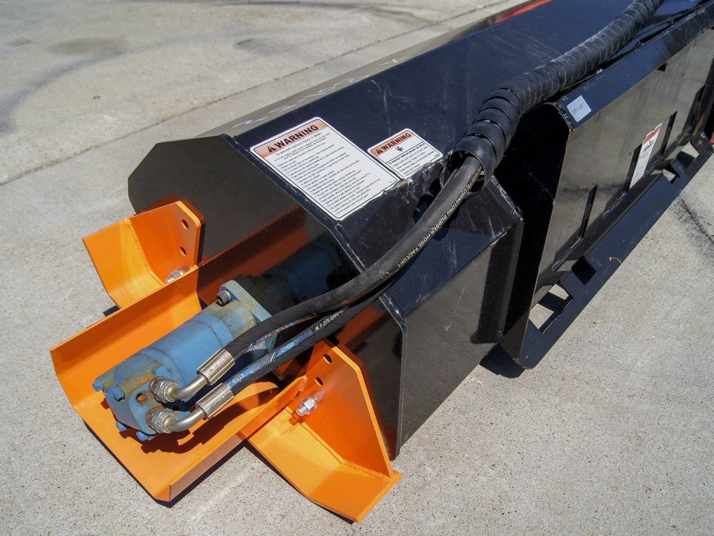 Mower King ECSSTR072 72'' Rotary Tiller Skid Steer Attachment
