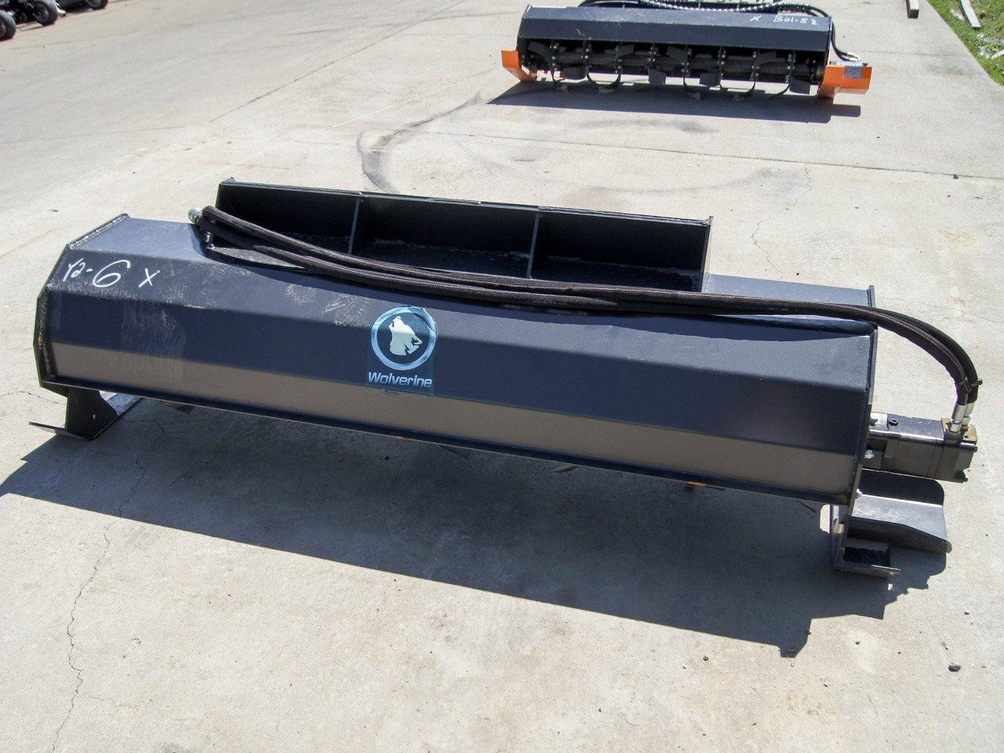 Wolverine ZW-TL-0072W 72'' Skid Steer Tiller Attachment