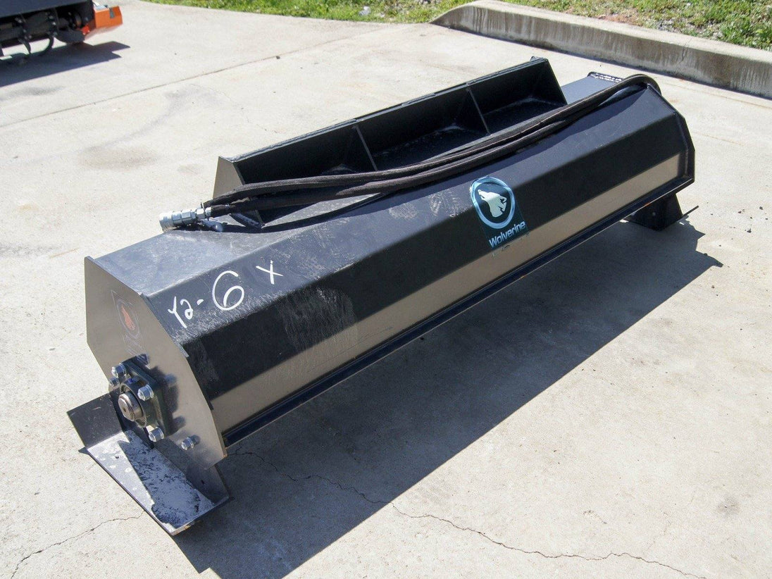 Wolverine ZW-TL-0072W 72'' Skid Steer Tiller Attachment