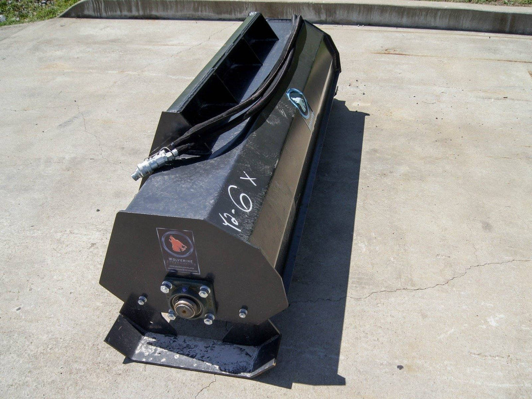 Wolverine ZW-TL-0072W 72'' Skid Steer Tiller Attachment