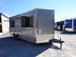 8.5' x 18' Silver Frost Concession Food Trailer