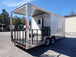 8.5' x 20' White Concession Food Event Trailer