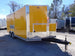 8.5' x 18' Penske Yellow Concession Food Trailer