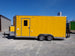 8.5' x 18' Penske Yellow Concession Food Trailer