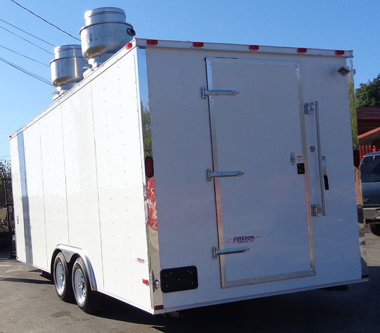 Concession Trailer 8.5'x20' White - Catering Food Vending Event