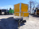 8.5' x 18' Penske Yellow Concession Food Trailer