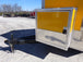 8.5' x 18' Penske Yellow Concession Food Trailer