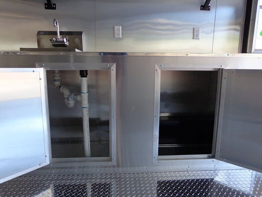 Concession Trailer 8.5'x20' White - Catering Food Vending Event