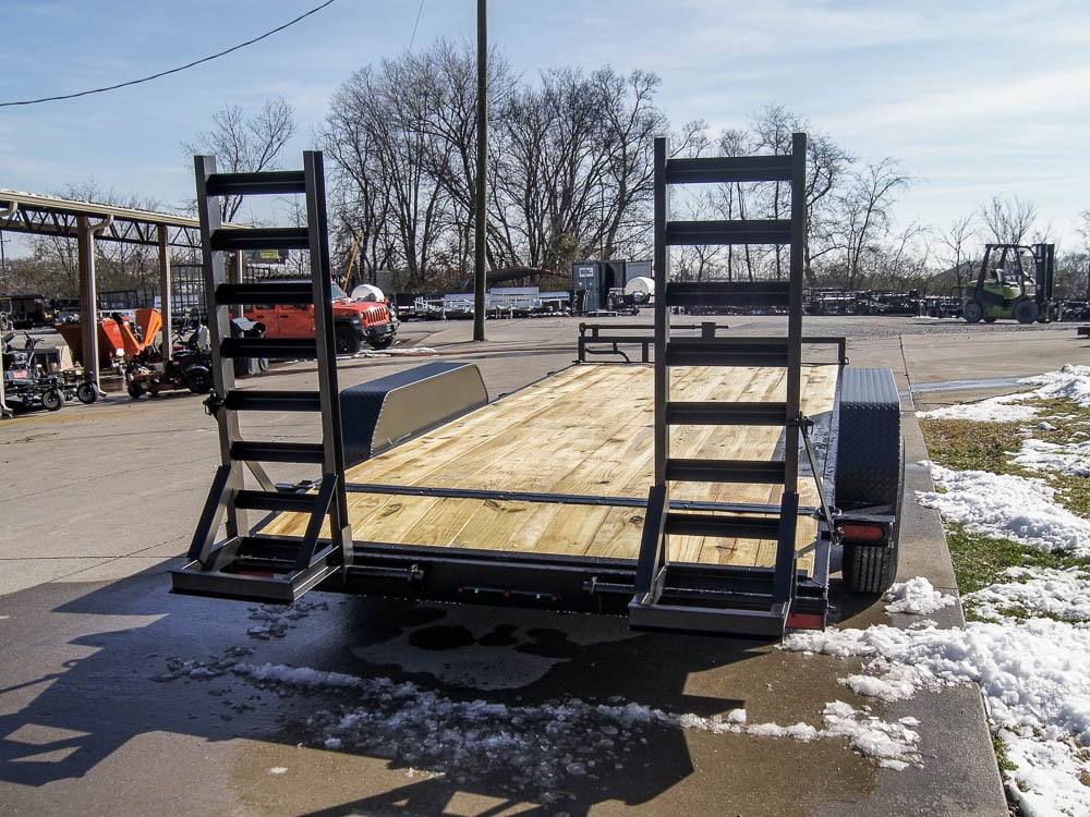 7x18 Equipment Trailer Dovetail 5' Ramps