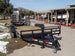 7x18 Equipment Trailer Dovetail 5' Ramps