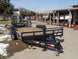 7x18 Equipment Trailer Dovetail 5' Ramps