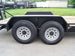7x16 Equipment Trailer (2) 7K Axles with Standup Ramps