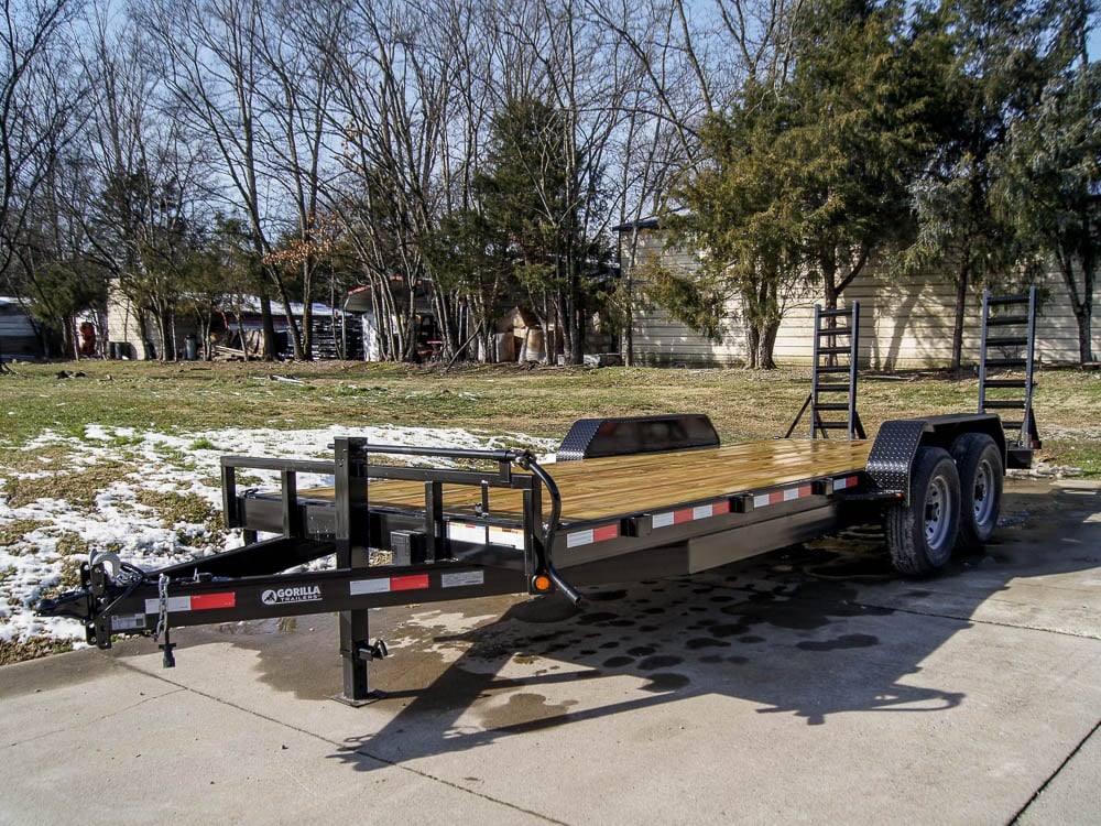 7x20 equipment hauler