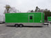 8.5' x 24' Lime Green Concession Food Trailer