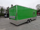 8.5' x 24' Lime Green Concession Food Trailer