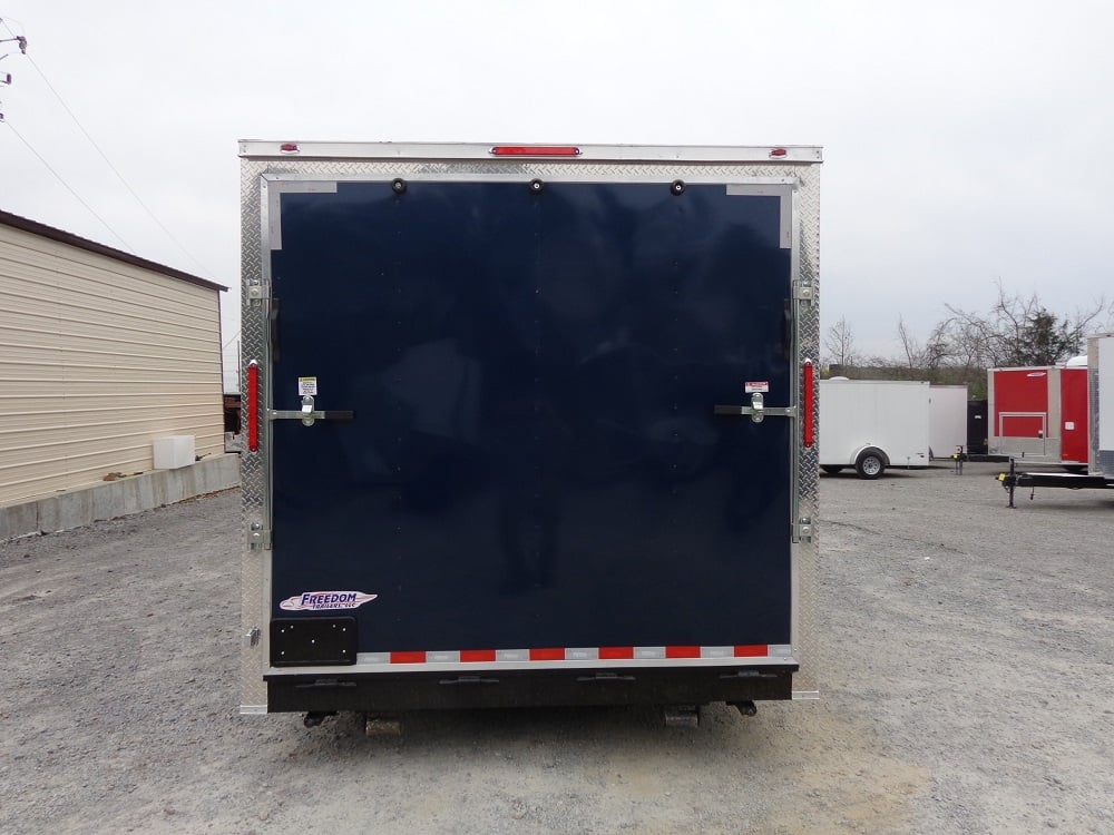 8.5' x 23' Indigo Blue Concession Food Trailer