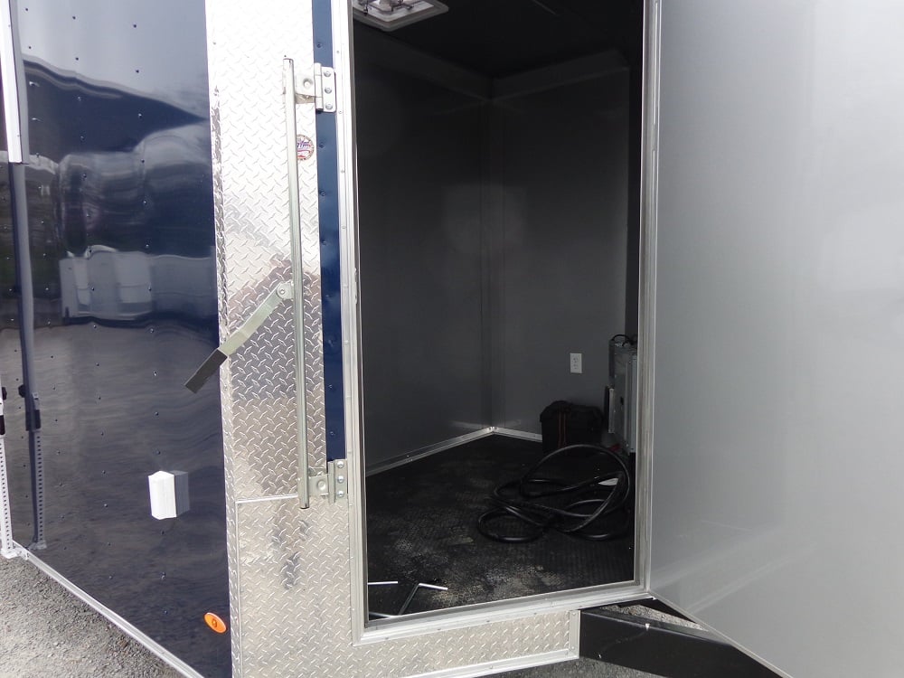 8.5' x 23' Indigo Blue Concession Food Trailer