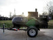 Smoker Trailer Pull Behind Wood 59"x 29" Charcoal Pit Wood Cage BBQ Cooker - SLE Equipment - 2