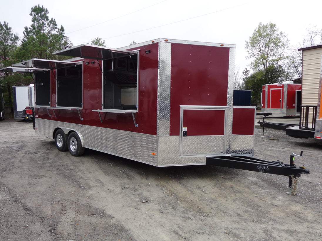 Brandy Wine 8.5' x 20' Concession Trailer