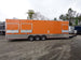 8.5' x 30' Orange Flat Nose Concession Food Trailer