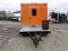 8.5' x 30' Orange Flat Nose Concession Food Trailer