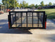 6.4x14 Dovetail Utility Trailer with 2ft Mesh Sides 3,500lb Axle - SLE Equipment - 5