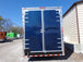 Indigo Blue 8.5x45 Enclosed Gooseneck Trailer