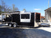 8.5' x 20' Black Porch Style Concession Food Trailer