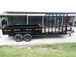 7x20 Hybrid Utility Dump Trailer 2ft Sides with Box (2) 7K Axles