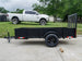 5x10 Utility Trailer with 18in Metal Sides 3500lb Axle