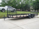 6.4x20 Utility Trailer with Side Gate and 18" Mesh (2) 3,500lb Axles - SLE Equipment - 2