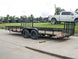 6.4x20 Utility Trailer with Side Gate and 18" Mesh (2) 3,500lb Axles - SLE Equipment - 5